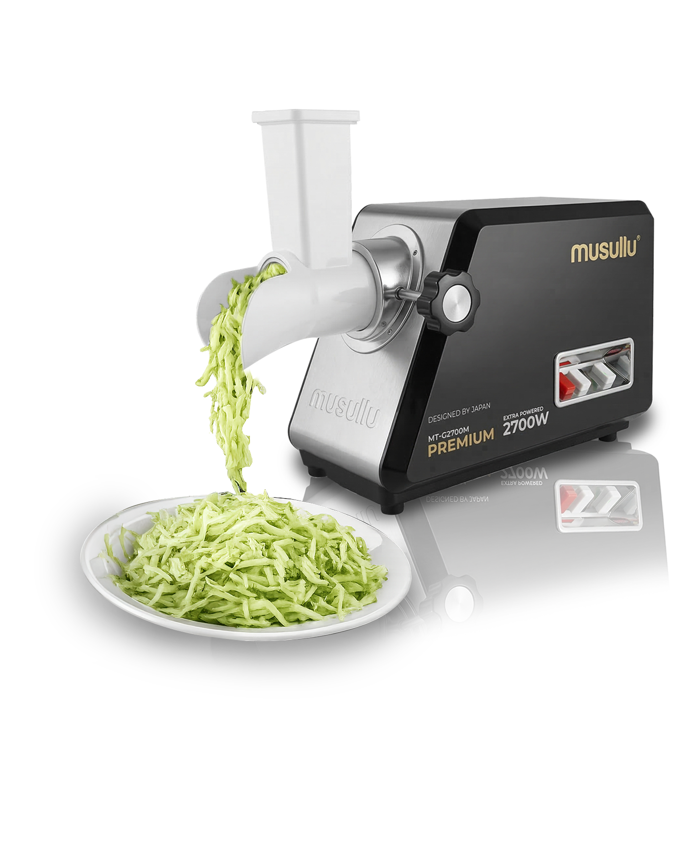 2700W MEAT GRINDER (WITH 5-IN-1 GRATER FEATURE)