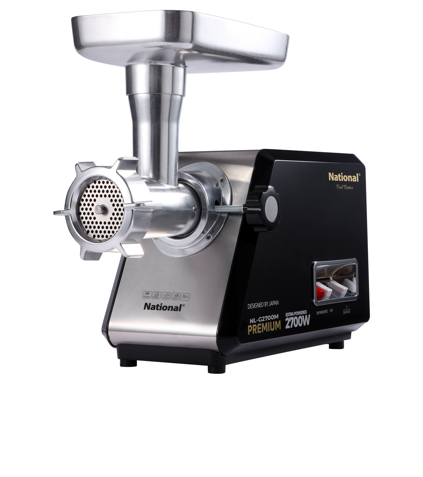 2700W MEAT GRINDER (WITH 5-IN-1 GRATER FEATURE)