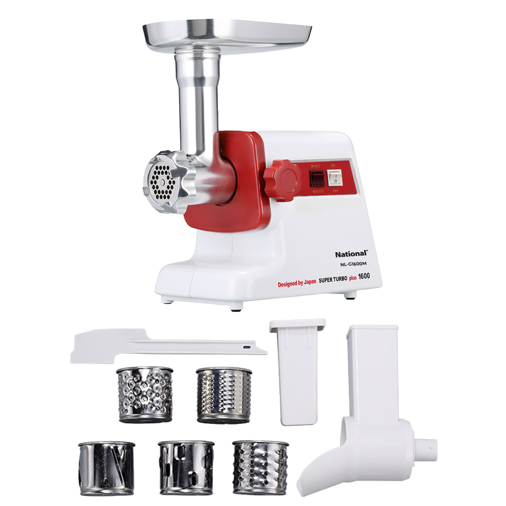 1600W MEAT GRINDER (WITH 5-IN-1 GRATER FEATURE)