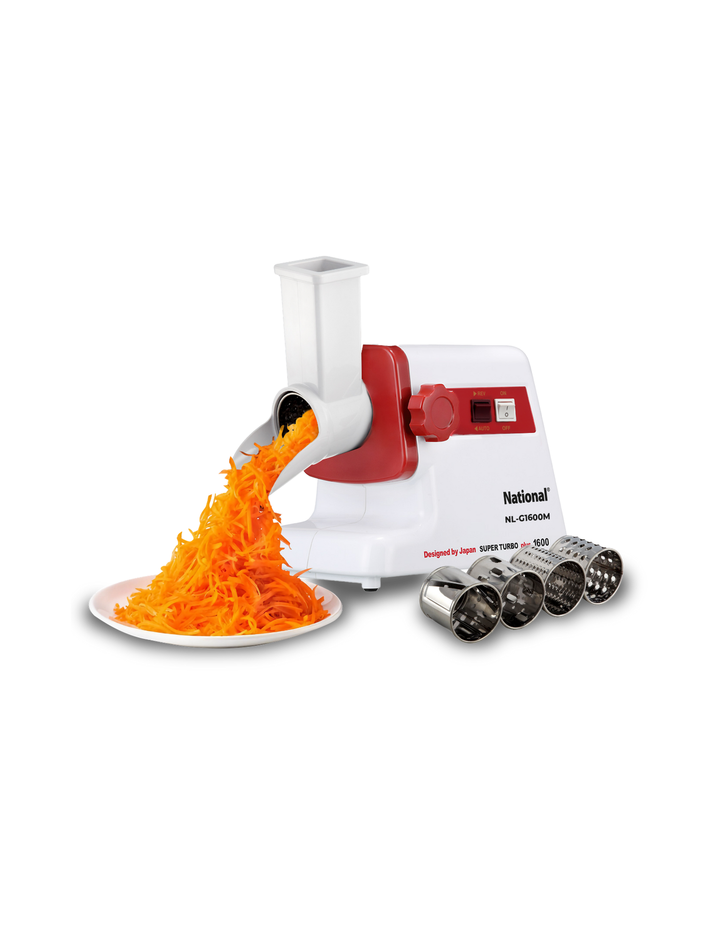 1600W MEAT GRINDER (WITH 5-IN-1 GRATER FEATURE)